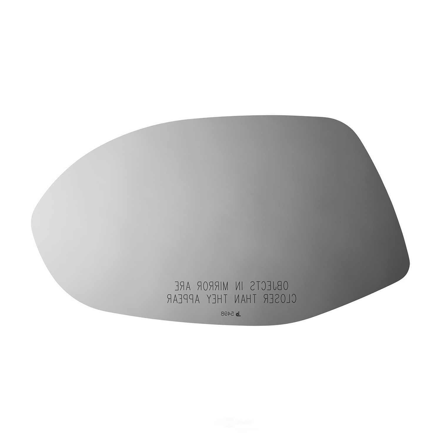Burco Side View Mirror Replacement Glass - Clear Glass - 5498