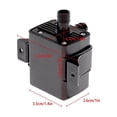 thumbnail image 3 of OUSITAID Mini Submersible Pump 12v Quiet Brushless Waterproof Aquarium Circulator, 3 of 8