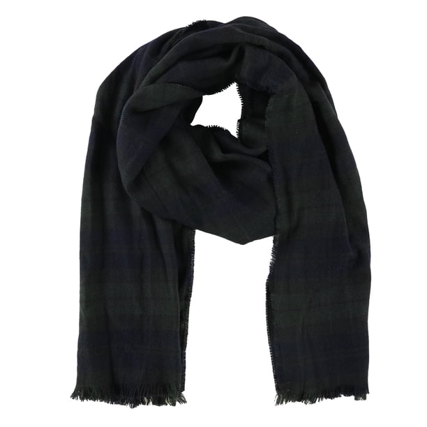 Banana Republic Womens Tartan Scarf, 001, One Size