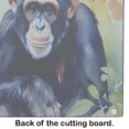 thumbnail image 5 of Chimpanzee Glass Cutting Board Large 12 in x 15 in, 5 of 5