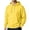 Yellow, variant on UDAUDU Mens Casual Cotton Hooded Collar Drawstring Hoodies 2026 Fall Fashion Pullover Sweatshirts Long Sleeve Shirts Purple 3XL