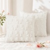Cream White Bow