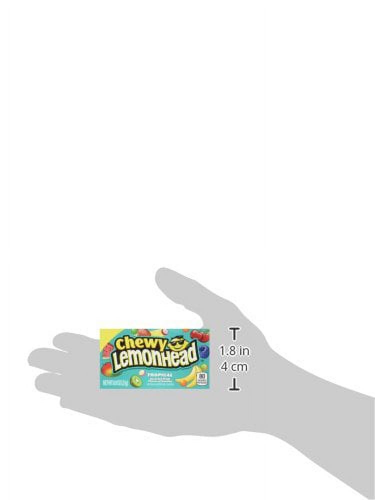 Chewy Lemonhead, Tropical Candy, 0.8 Oz., (Box of 24)