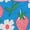 Blue, variant on Otqutp Patchwork Sundress for Toddler Summer Dress Girl Dress Cartoon Print Striped Sleeveless Crew Neck A Swing Dress For 2 To 7 Years