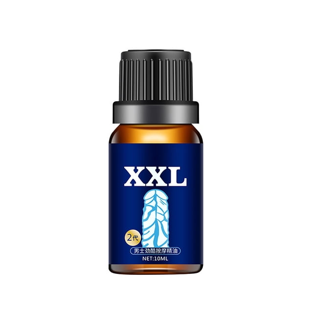 Tib 10ml Hombre Cuerpo Mejora el Crecimiento Concentrados Aceite Líquido Ampliación Masaje Promueve la Circulación Sanguínea Espesar Fuerte Tamaño XXL Salud