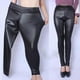 thumbnail image 1 of Faux Leather PU Pants Plus Size XL-5XL High Waist Pencil Pant Women Trousers Casual Sexy Skinny Elastic Stretch Pencil Pants, 1 of 3