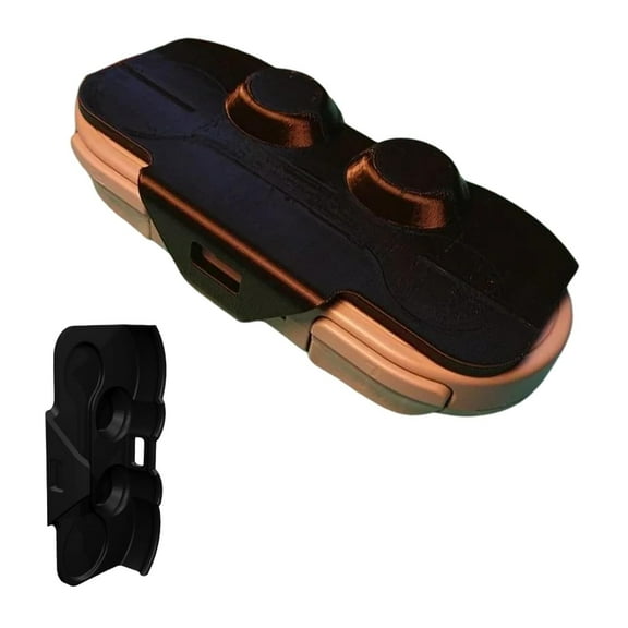 Clip Protective Cover/Case for 8Bitdo SN30 Pro Controller | Joystick Protector Case with USB-C Charging Cutout | Portable Travel Gamepad Shell for Mobile Gamers (Black)