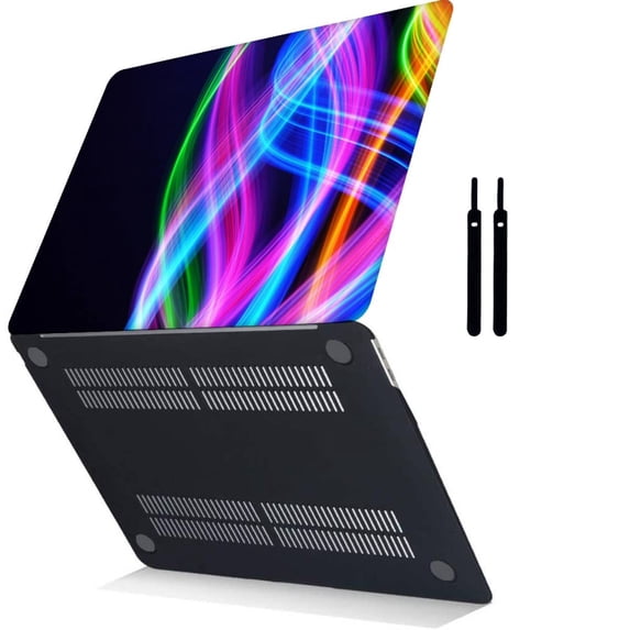 Hard Shell Case Compatible with MacBook Pro 13 inchs( Retina Display, 2015/2014/2013/2012) Cable Tie Model A1425/A1502, / CD-ROM Colorful B 1