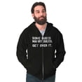 thumbnail image 4 of Some Dudes Get Married LGBTQ Pride Men's Big & Tall Graphic Zip Up Hoodie Brisco Brands 3X, 4 of 5