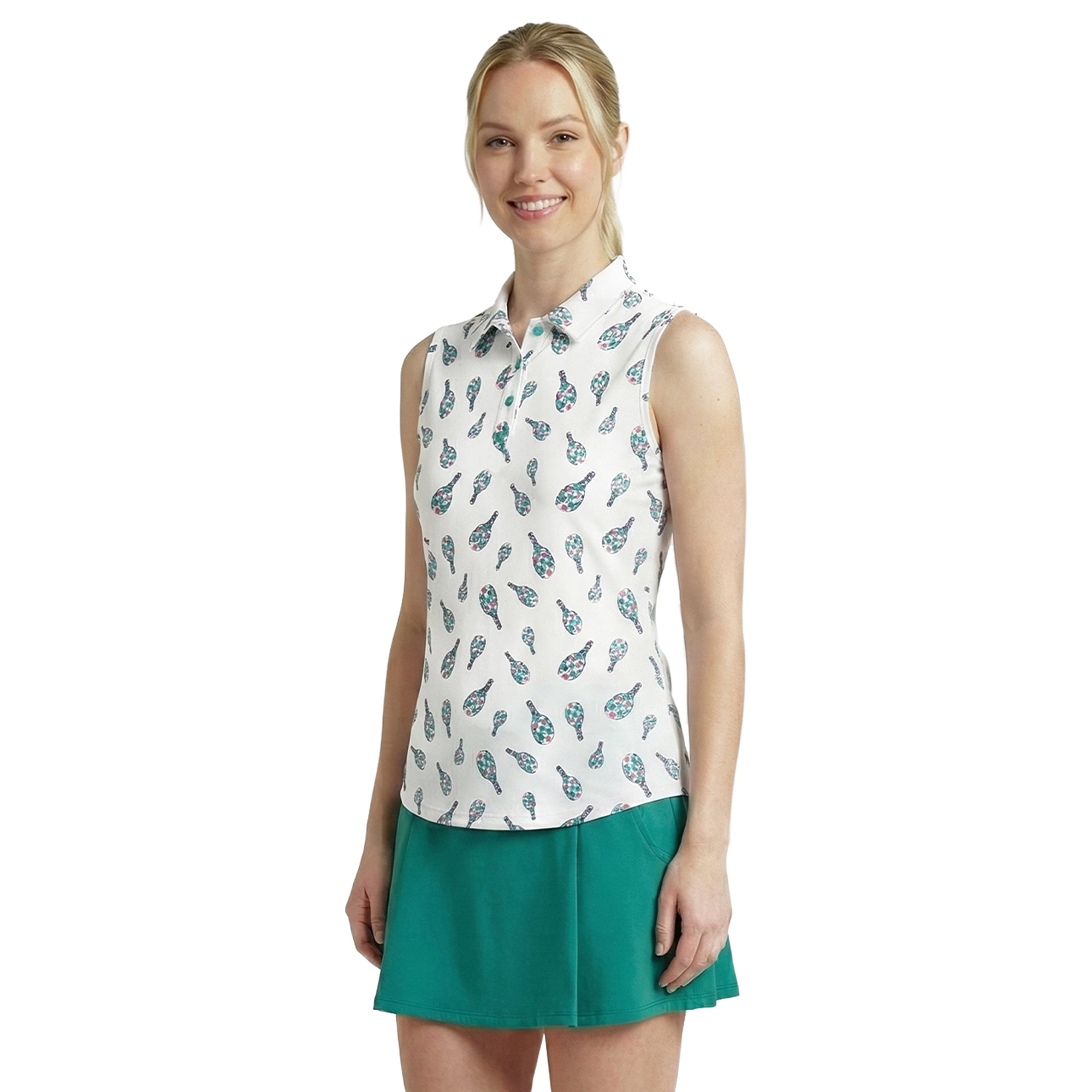 Birdie Bound Women’s Thanya Polo Shirt with Short Sleeves, Sizes XS-XXL