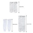 thumbnail image 2 of 5 Pairs Blank White Sublimation Socks Dye Sublimation Sock Blank Socks, 2 of 17