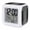 Black, variant on Modern Purple Digital Alarm Clock for Bedrooms, Smart LED Alarm Clock with 7 Color Changing Night Light, Abstract Diamond Luxury Gradient Silent Wake Up Clocks for Sleep Study Cooking 3.2"x3.2"
