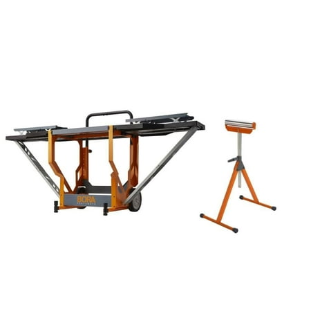 

Bora Portamate Portacube Str Miter Saw Work Station And Pedestal Roller Combo