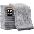 thumbnail image 1 of 12 PCS-Trapos de Cocina-Microfibra, Trapos Multifuncional, Cocina Accesorios Productos de Limpieza Del Hogar para Abrillantador de Coches/Ventana/Vidrio, Grueso, Absorbente de Agua, Lavado Duradero, 1 of 4