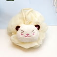 thumbnail image 4 of Bath Sponge Bathing Bath Sponges for Kids 6Pcs Shower Loofahs Mesh Pouf Shower with Cute Plush Sheep Figurine for Men Women Bathroom Spa Washing Kids Tools, 4 of 5