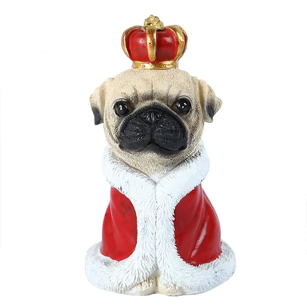 Pugs Hucha Hucha Hucha Ahorro De Dinero Para Decoración De Mesa Vogacara HA041970-03