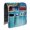 Blue Marble Pattern, variant on Blue Marble Pattern Armrest Organizer, Linen Polyester Armchair Storage Bag with 6 Pockets, Large Capacity Gifts for Family Friends,13"x35"