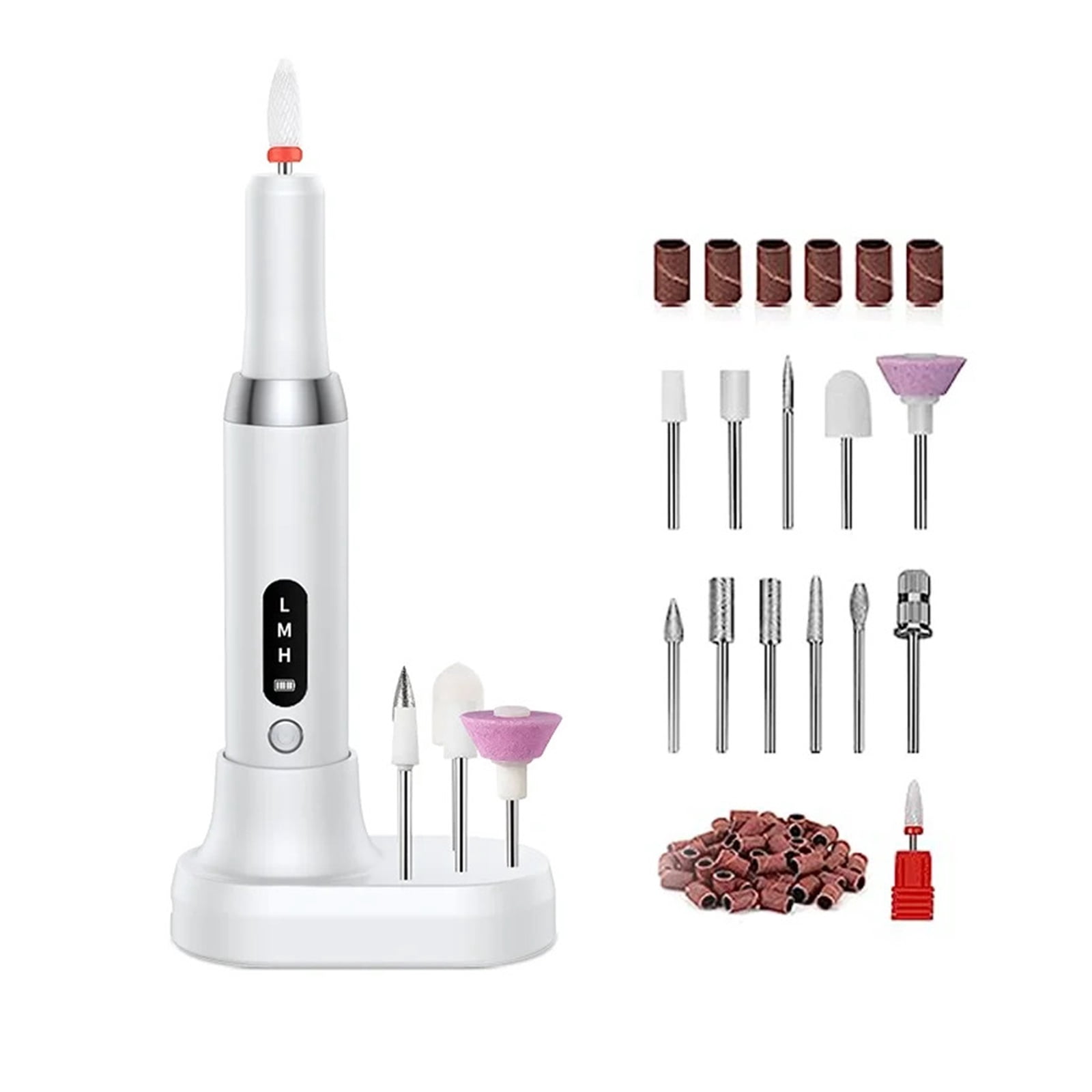 Electric Nail Polisher Drill Bits Professional Nails Grinding Polishing Dead Skin Removal Art Sanding File Pen Manicure Machine