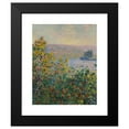 thumbnail image 2 of Claude Monet 20x24 Black Modern Framed Museum Art Print Titled - Flower Beds at Vetheuil (1881), 2 of 5