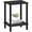 Black, variant on End Table, Set of 2, Side Table, Nightstand, 2-Tier Storage Shelf, Sofa Table for Small Space, Living Room, Bed Room