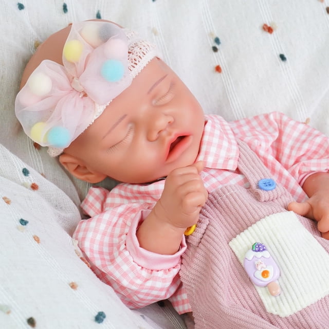 Muñeca Reborn Maletofe Dann Skin de silicona para todo el cuerpo, 44,5 cm
