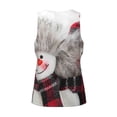 thumbnail image 6 of Sigee Christmas Snowman With Hat for Men's Workout Tank Top, Athletic Gym Sleeveless Shirt - Quick Dry, Lightweight, Breathable Large, 6 of 9