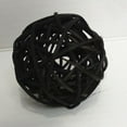 thumbnail image 4 of 10 Pieces Of Different Wicker Rattan Ball , Black, 4 of 8