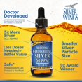 thumbnail image 3 of Suplemento de plata coloidal Natural Path Silver Wings, 50 ppm, 3 of 5
