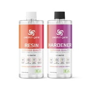 Epoxy Resin, Art Resin, Clear Coating, Crafts, Jewelry, Creation Genie Superior Quality Epoxy Resin 32oz kit
