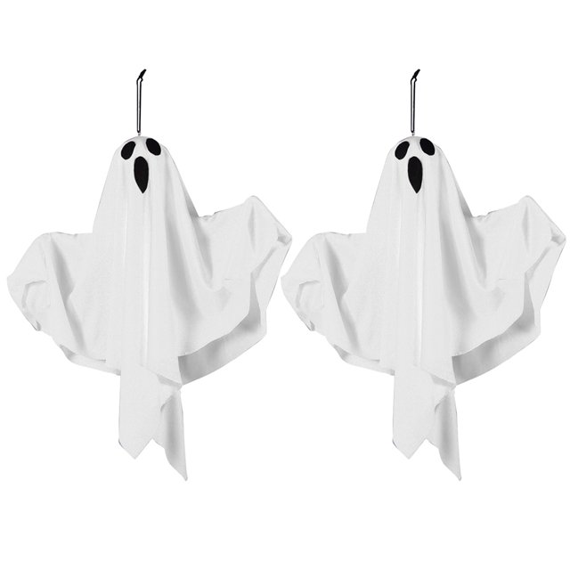 Fantasma Brillante Halloween LED Puerta Habitación Escape Escena Accesorios () Blanco