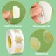 thumbnail image 4 of CaiYueKe Transparent Christmas Snowflake Stickers Roll for Gift Wrapping, Baking, Crafts, Decoration, Labels, Sealing, Scrapbooking, Journaling, Party Supplies, Clear Adhesive Waterproof Vinyl, 4 of 7