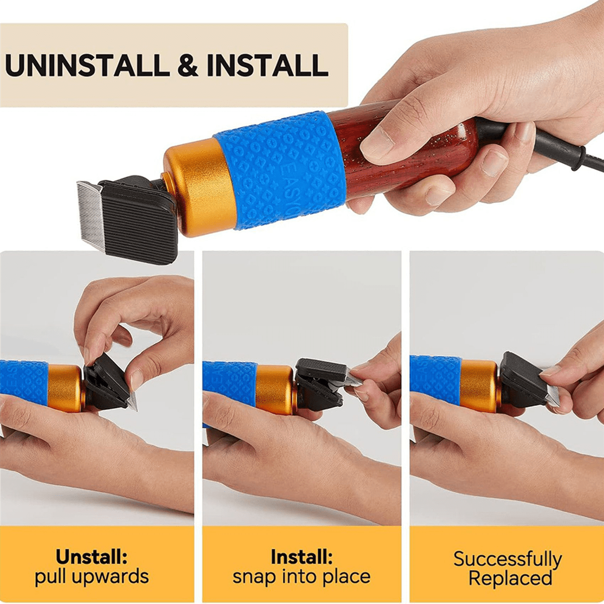 12pack Rug Tufting Trimmer Replacement Blades, Fits for All 200W Carpet Trimmer Tufting