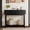 Black, variant on Hersunpl Wood Console Table with 3 Drawers&2-Tier Storage Shelves Stylish Entryway, Sofa & Hallway Storage Table for Small Spaces, Living Room, Hallway