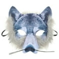 thumbnail image 1 of BRIGHTFUFU Máscara creativa de Halloween, máscara de lobo aterrador, accesorio de Cosplay, suministro para fiesta de Halloween, 1 of 7