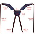 thumbnail image 2 of Yingyy Golf Bag Strap Replacement Soft Backpack Golf Bag Accessories Duffle Straps Universal Duffle Bag Navy, 2 of 9