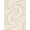 Cream Beige, Pattern 2, variant on ODIKA Fluffy Subtle Beige Tone Rectangle Border Balanced Gentle Shaggy for Playroom, Bedroom, Reading Nook, Pet Friendly & Kids Safe Play