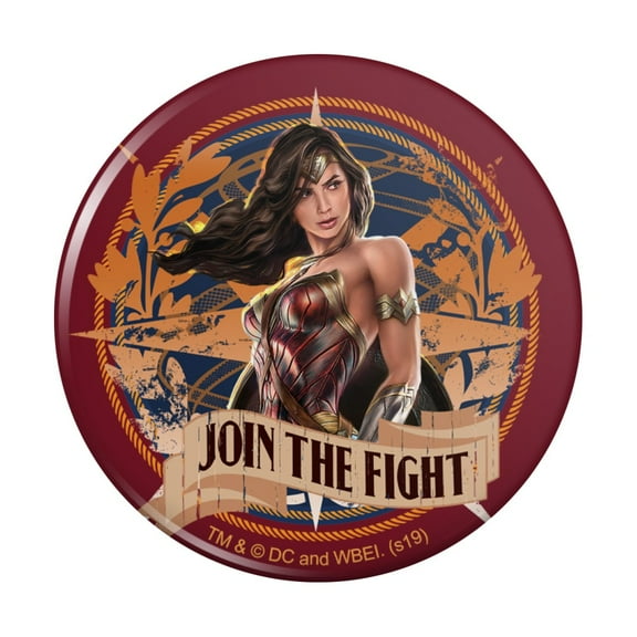Wonder Woman Movie Join the Fight Pinback Button Pin