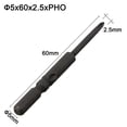 thumbnail image 1 of Bgsha 1pc Cross 5mm Round Shank Screwdriver Bit PH2 PH1 PH0 for 801 Cross Repair Tool, 1 of 9