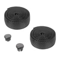 thumbnail image 1 of Cinta para manubrio fibra de carbono y boton negro, 1 of 6