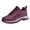 Wine, variant on LEEy-World Shoes for Women Womens Tennis Shoes Arch Support Comfortable Lightweight Slip On Sneakers