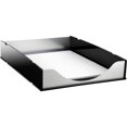 thumbnail image 2 of Kantek Letter Tray, Black Acrylic and Aluminum, 13.25-inch x 10.25-inch x 2.25-inch, 2 of 3