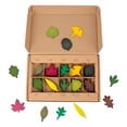 thumbnail image 2 of figatia Leaf Wooden Puzzles, Educational Geography Colorful Shape Cognition Early, 2 of 9