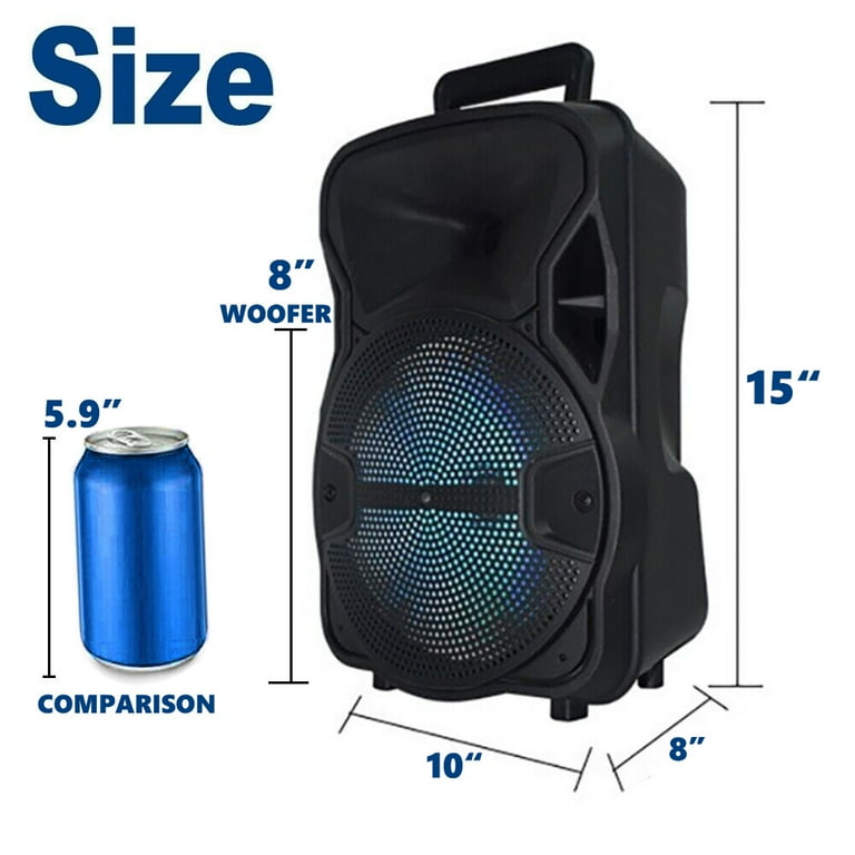 Sistema De Altavoces PA – Altavoz Compatible Con Bluetooth Activo Con - Foto 3