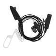 thumbnail image 2 of Talkie Earphone, Acoustic Tube Earpiece 2 Fixing Clips Convenient To Operation Prevent Radiation Sturdy Comfortable  For  For GP338, 2 of 8