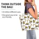 thumbnail image 2 of Balery Funny Excavator Bolsa Tote Estilo Estético con Cremalleras, Bolsa de Hombro, Bolsa de Compras Grande y Plegable, 2 of 8