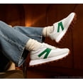 thumbnail image 2 of LUCKY STEP Womens Platform Shoes Chunky Fashion Lace-up Sneakers Casual Shoes,Grey&Green, 2 of 5