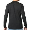 thumbnail image 2 of Meriwool Base Layers Men's Lightweight Thermal 100% Merino Wool Base Layer Top, Charcoal Gray, 2 of 6