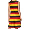 thumbnail image 2 of Deutsche Flagge germany flag Spring Summer Dresses for Women Fashion T-shirt Dress Casual Sleeveless Loose Sundress with Pockets, 2 of 5