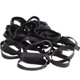 thumbnail image 7 of Black #73 Large Premium Outdoor Rubberbands .375 inch Wide, Made in USA, High Heat UV Resistant Platinum Rubber Crepe Band Approx. 240 per LB, 60 per 1/4lb (3" Long x 3/8" W) (0.25, Pounds) …, 7 of 7