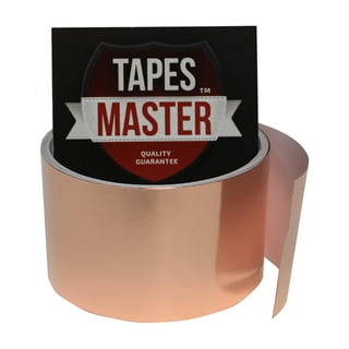 Copper Foil Tape with Conductive Adhesive, Strong Adhesive Copper Foil Sheet, Snail Copper Tape for EMI Shielding, Paper Circuits, Crafts DIY, Al